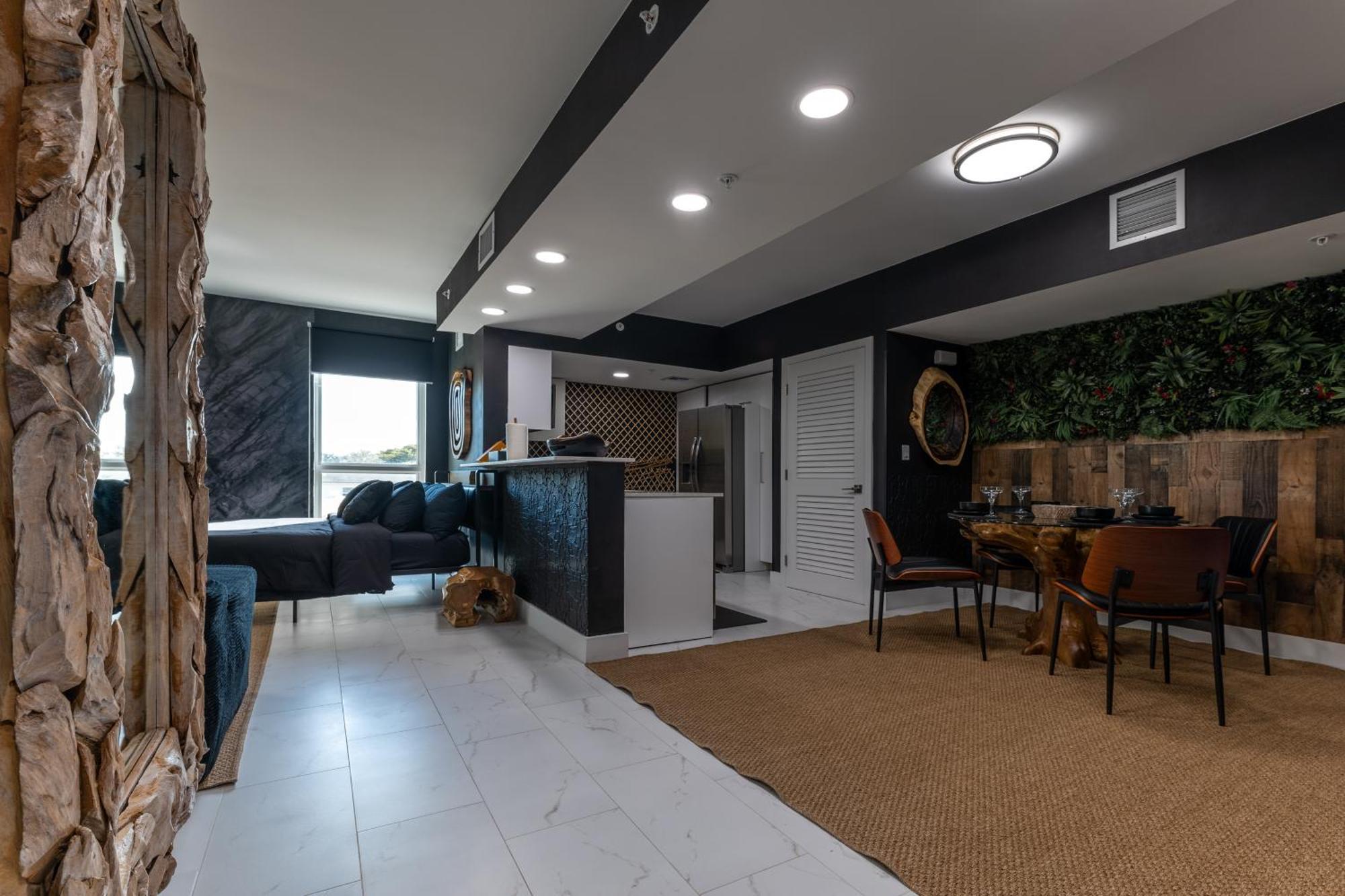 Miami Wood Apart Hotel New 2024 - Private Terrace - Free Garage - Beach 5 Min ฮอลลีวูด ภายนอก รูปภาพ
