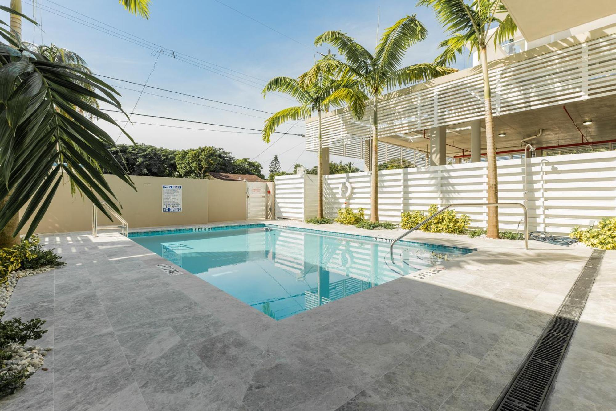 Miami Wood Apart Hotel New 2024 - Private Terrace - Free Garage - Beach 5 Min ฮอลลีวูด ภายนอก รูปภาพ