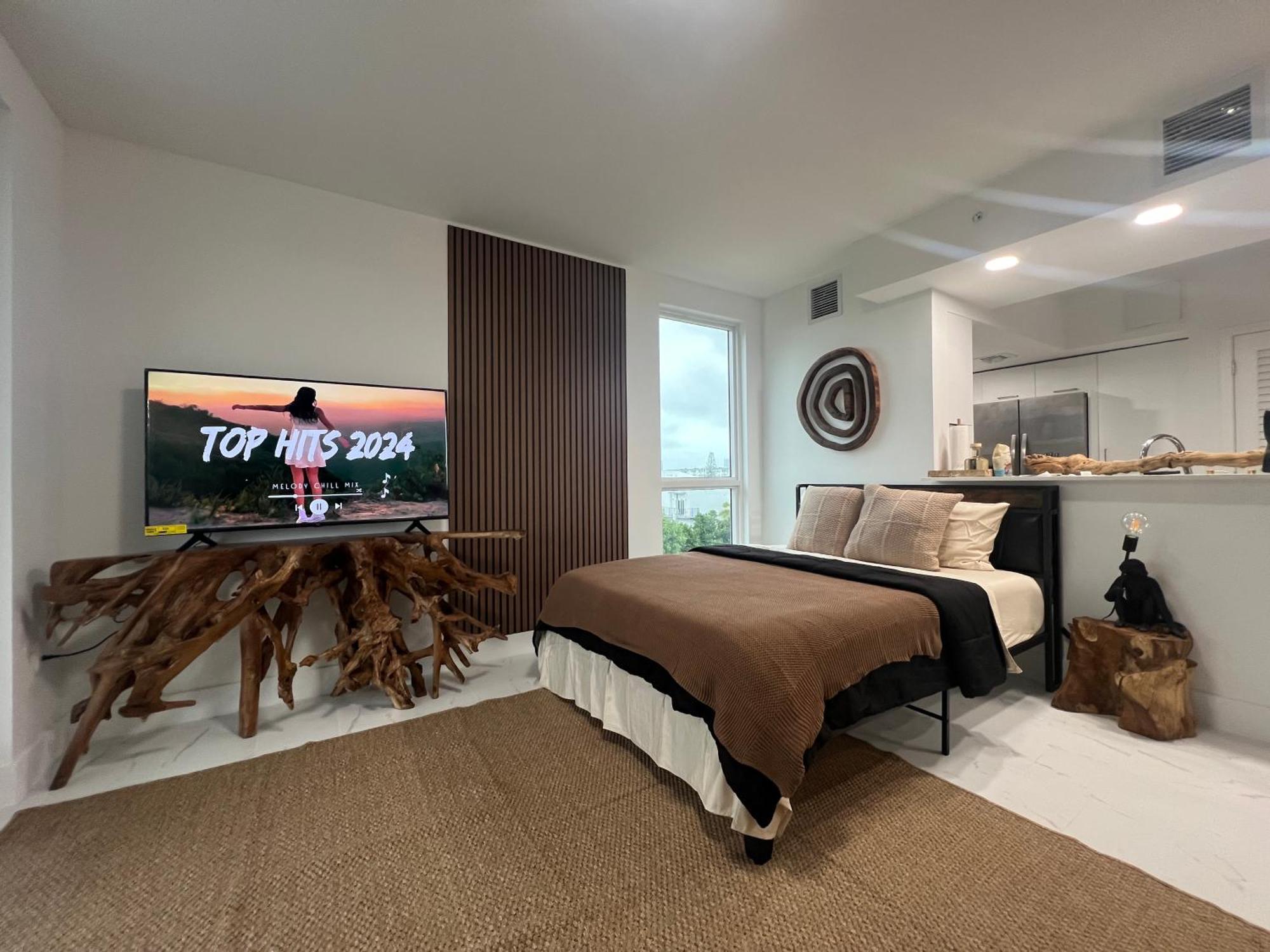 Miami Wood Apart Hotel New 2024 - Private Terrace - Free Garage - Beach 5 Min ฮอลลีวูด ภายนอก รูปภาพ